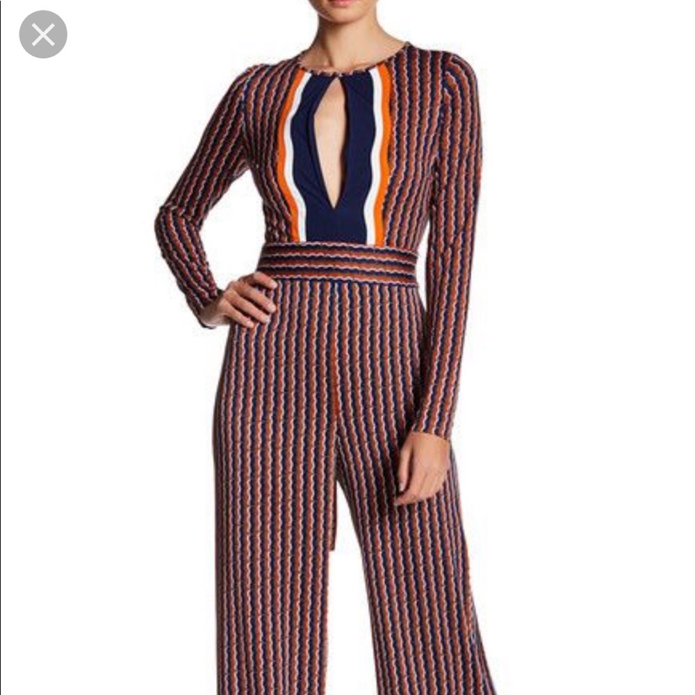 DVF Starla Silk Blend Jumpsuit, BRAND NEW